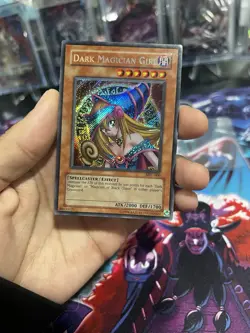 Yu-Gi-Oh Dark Magician Girl MFC Magician's Force Unlimited Edition LP - Image 1