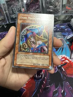 Yu-Gi-Oh Dark Magician Girl MFC Magician's Force Unlimited Edition LP - Image 3
