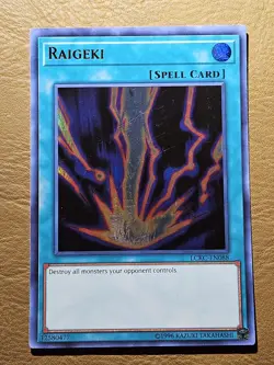 Raigeki LCKC-EN088 Legendary Collection Kaiba Unlimited - Image 1