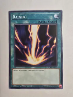 Raigeki SDBT-EN025 Structure Deck: Beware of Traptrix 1st Edition Yu-Gi-Oh Tcg - Image 1