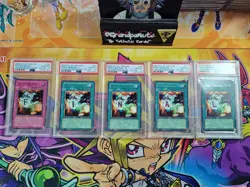 Yu-Gi-Oh! Destiny Board PSA 10 Set 1st Edition LON-088 Thru 092 PSA 10 GEM MINT - Image 1