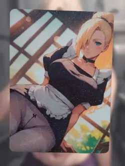 Ino Yamanaka Naruto Anime Waifu Sexy Goddess Doujin Card - Image 2