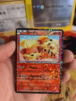 Pokemon Karte Card Holo Growlithe Fukano Shiny Collection 2013 japanese Exc - Image 4