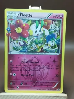 HP Pokemon TCG Generations Radiant Collection Floette Holo Card RC18/RC32 - Image 1