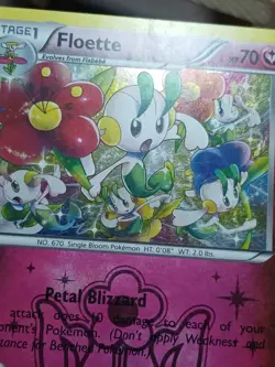 HP Pokemon TCG Generations Radiant Collection Floette Holo Card RC18/RC32 - Image 2