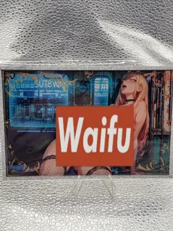 A6 Size Siwen Wave 3 Marin Kitagawa My Dress-Up Darling Anime Waifu Hentai Card - Image 1