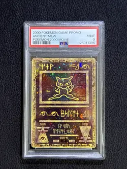 Ancient Mew Promo Pokemon the Movie 2000 Card Holo PSA 9 Swirl - Image 1