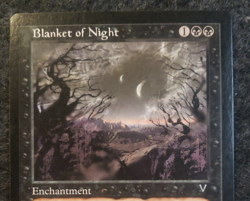 Blanket of Night Visions NM NEVER PLAYED MAGIC THE GATHERING CARD (DS3D1B3) - Image 3