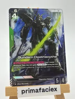 Gundam Card - Gundam Deathscythe - GD01-025 LR+ - Image 1