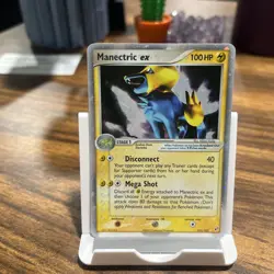 Pokemon Card Manectric EX 101/107 Ultra Rare Holo Deoxys Set - Image 1
