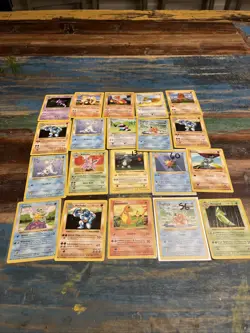 Pokemon Shadowless Cards Lot X20 Wizards Of The Coast - Image 1