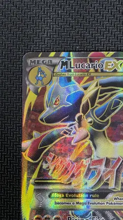 Pokemon TCG M Lucario EX 55a/111 Furious Fists Holo Full Art Ultra Rare Card - Image 2