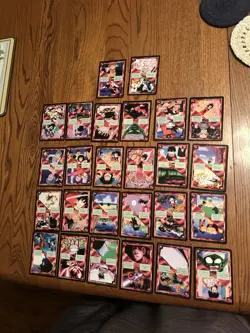 Rare Out Of Print 1997 Ani-Mayhem Dragon Ball Z Cards Lot- 146 Unique Cards DBZ - Image 1