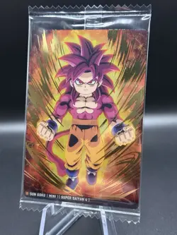 ++ Dragon Ball itajaga card Son Goku SS4 6-07 SR Japanese - Image 1