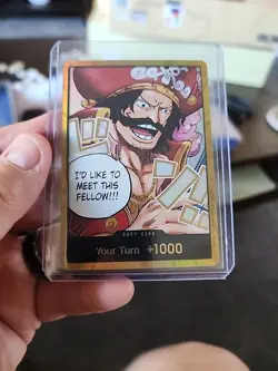 One Piece Gol.D.Roger GOLD DON!! Card (OP-13) English - Image 1