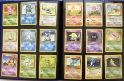 Pokemon Base Set Complete Common & Uncommon Set WOTC 1999 Pokemon Card Lot - Image 2