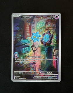 Pokemon Card TCG - Bronzor 170/162 - Temporal Forces - Illustration Rare - NM ? - Image 1