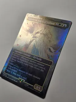 Galadriel, Light of Valinor (Borderless) Foil NM Commander Lord Of The Rings mtg - Image 3