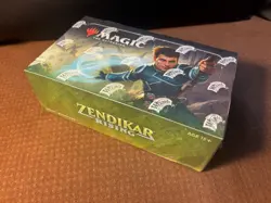 MTG Zendikar Rising ZNR Draft Booster Box SEALED Magic the Gathering 630509905904 - Image 1
