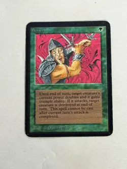 MTG Berserk Alpha Magic the Gathering - Image 1