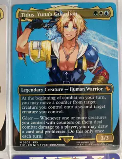 MTG Final Fantasy Borderless -Y'shtola-Cloud-Yuna-Tidus-Tifa-Terra-Celes-G'raha - Image 5