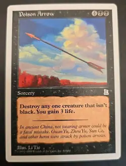 Poison Arrow Portal Three Kingdoms MTG Regular Lightly Played - Image 1