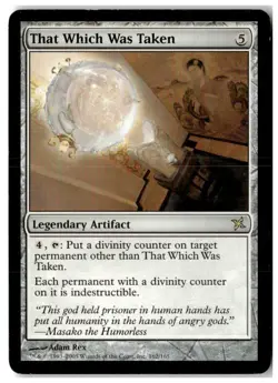 MTG That Which Was Taken - Betrayers of Kamigawa Moderately Played English - Image 1