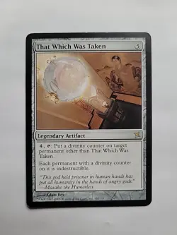 MTG - That Which Was Taken Betrayers of Kamigawa Regular Rare #162 - Image 1