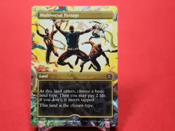 Multiversal Passage (Borderless) Marvel's Spider-Man Regular NM - Image 1