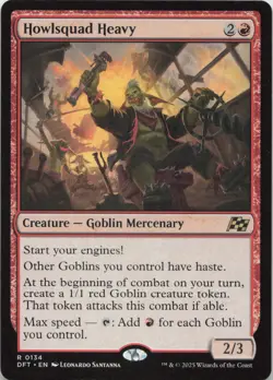 Howlsquad Heavy R Aetherdrift 134 - LP MTG - Image 1