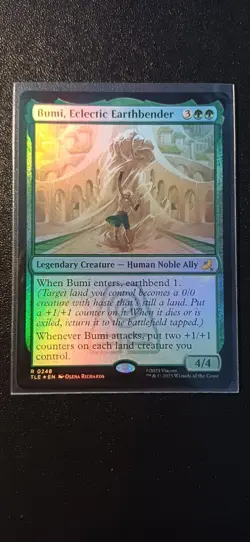 Bumi, Eclectic Earthbender | Foil | MTG | TLA | Near Mint | English EN - Image 1