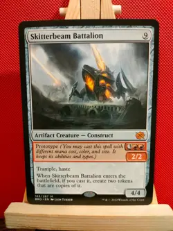 Skitterbeam Battalion - March of the Machine - Mythic - NM - MTG - Image 1