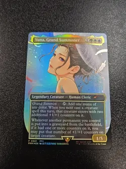 (1) Yuna Grand Summoner Special Promo Foil Final Fantasy MTG Magic The Gathering - Image 1