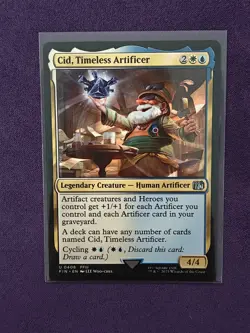 Cid, Timeless Artificer #408 Final Fantasy FIN Magic MTG - Image 1