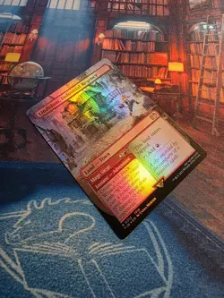 Lindblum, Industrial Regency (Borderless) - FINAL FANTASY (FIN) MTG TCG NM FOIL - Image 2