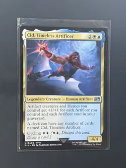 Magic the Gathering Cid, Timeless Artificer 0409 Final Fantasy Uncommon NM/M - Image 1