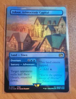 Magic MTG Final Fantasy Jidoor, Aristocratic Capital FIN 0311 Foil Rare - Image 1