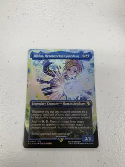 Rikku, Resourceful Guardian Borderless Chocobo Track FOIL MTG Final Fantasy - Image 1