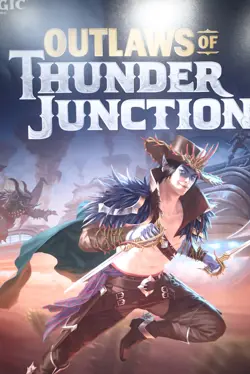 Magic the Gathering Poster 24"x18" Outlaws of Thunder Junction - Image 1