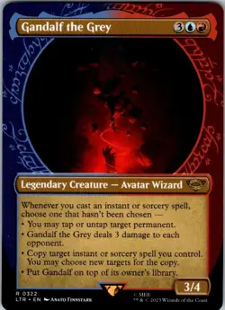 Magic | LTR | Gandalf the Grey (Showcase) | 322 | Normal | NM - Image 1