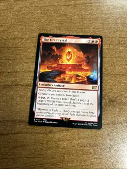 The Fire Crystal Final Fantasy Regular NM-M Unplayed MTG 0135 - Image 1