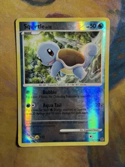 Squirtle 112/132 Diamond And Pearl DP Secret Wonders Reverse Holo Pokemon HP - Image 2