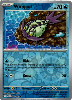 NM Pokemon Paradox Rift Wimpod Reverse Holo 047 - Image 1