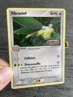 Carte Pokemon Vibraninf 40/108 Reverse Stamp Ex Gardiens Du Pouvoir Francais Occ - Image 3