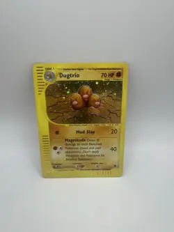 Dugtrio - 44/165 - Reverse Holo - Pokemon TCG Rare Expedition - Near Mint - Image 1