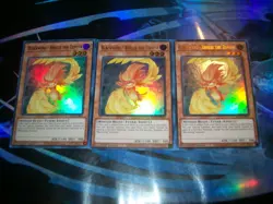 3x Blackwing - Breeze the Zephyr 1st Edition Ultra Rare BLCR-EN061 Yu-Gi-Oh! - Image 1