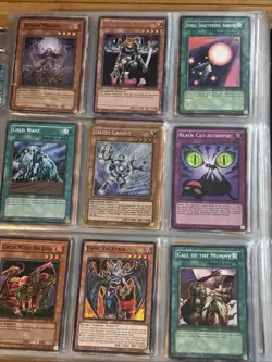 Yu-Gi-Oh! Trading Card Collection Binder Lot 1260 Cards Of 1996 1st Editions - Image 2