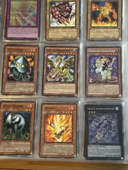 Yu-Gi-Oh! Trading Card Collection Binder Lot 1260 Cards Of 1996 1st Editions - Image 4