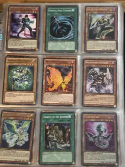 Yu-Gi-Oh! Trading Card Collection Binder Lot 1260 Cards Of 1996 1st Editions - Image 5