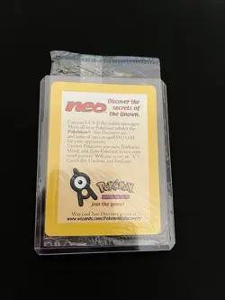 SEALED Entei #34 MINT/NM Pokemon Cards Black Star Promo Reverse Holo Rare WOTC - Image 1